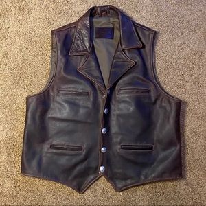 Schaefer Leather Vest